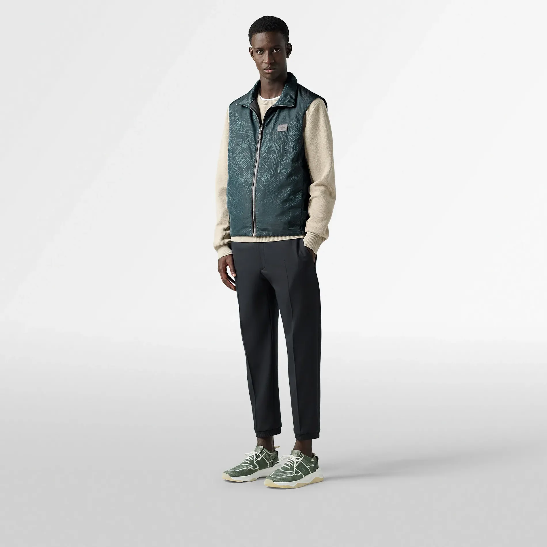 Berluti Pantalon De Jogging En Gabardine De Laine Stretch | Pantalons & Jeans