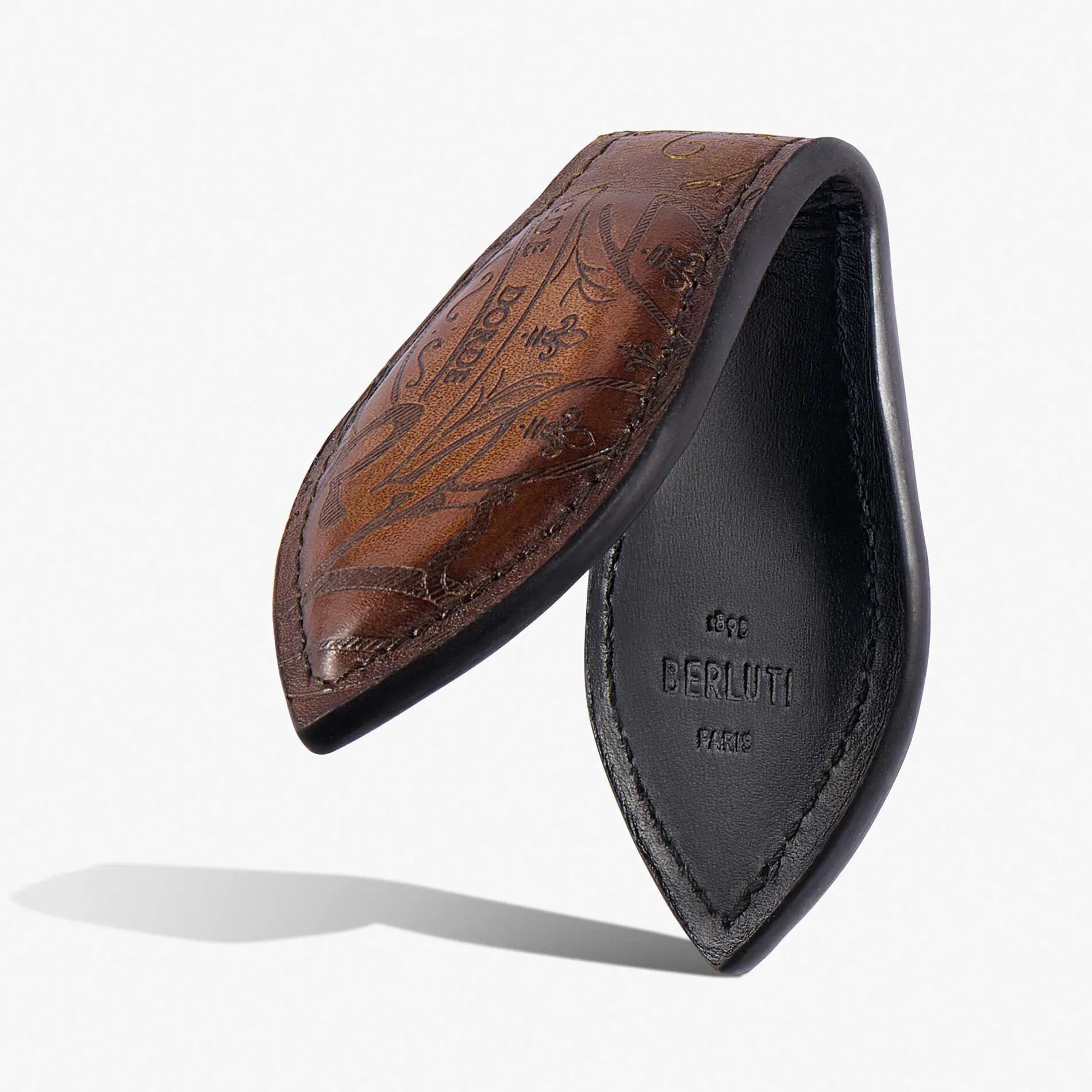 Berluti Pince À Billets Jour En Cuir Scritto | Porte-cartes | Objets, High-tech & Lifestyle