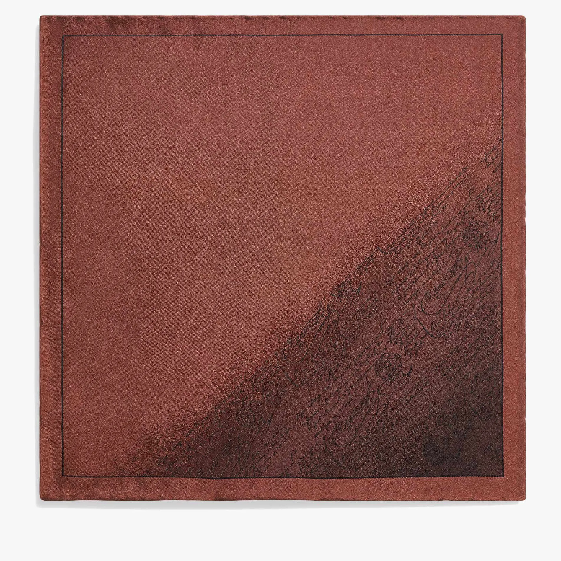 Berluti Pochette D&eacute;grad&eacute;e Scritto | Cravates & Pochettes