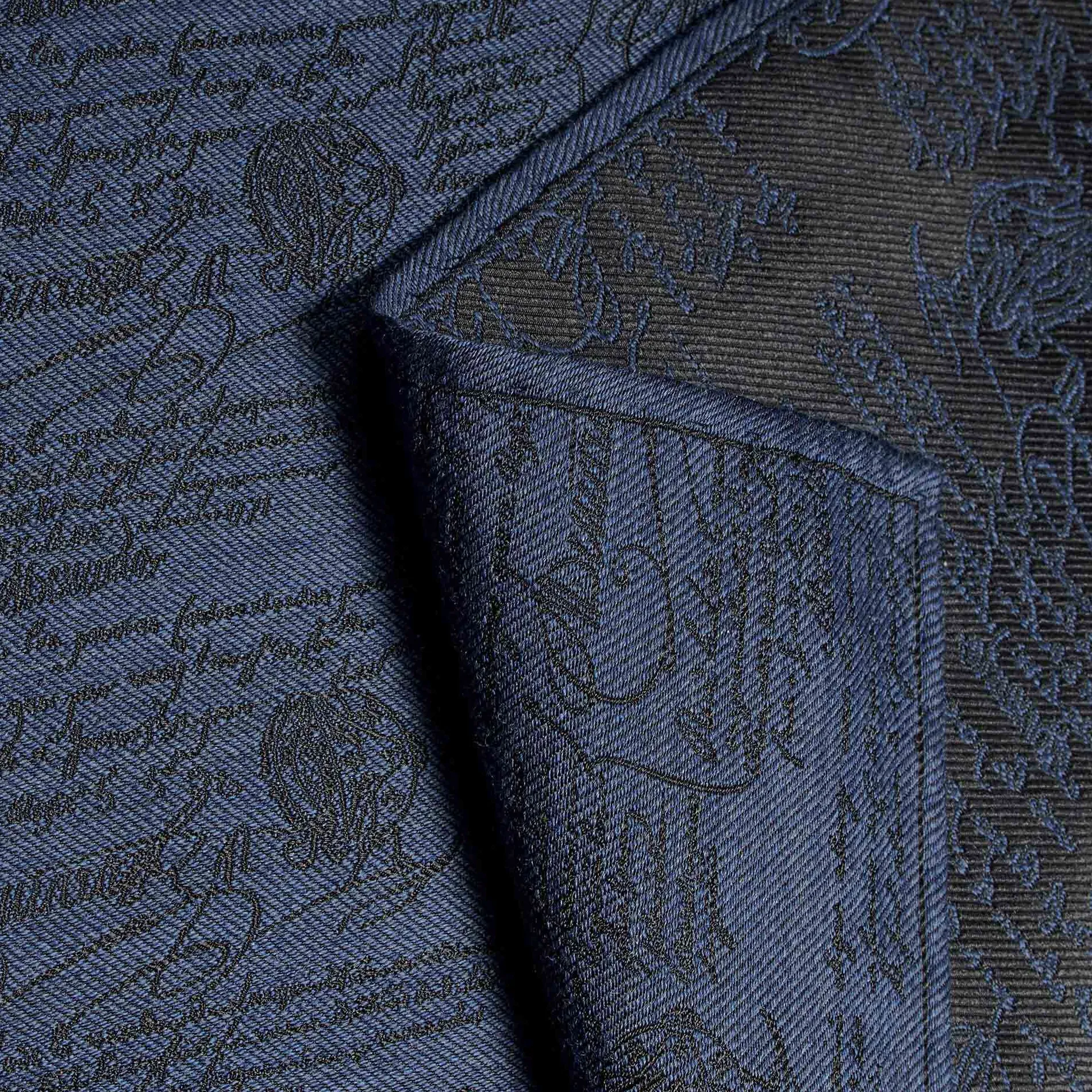 Berluti Pochette Double Face Scritto | Cravates & Pochettes