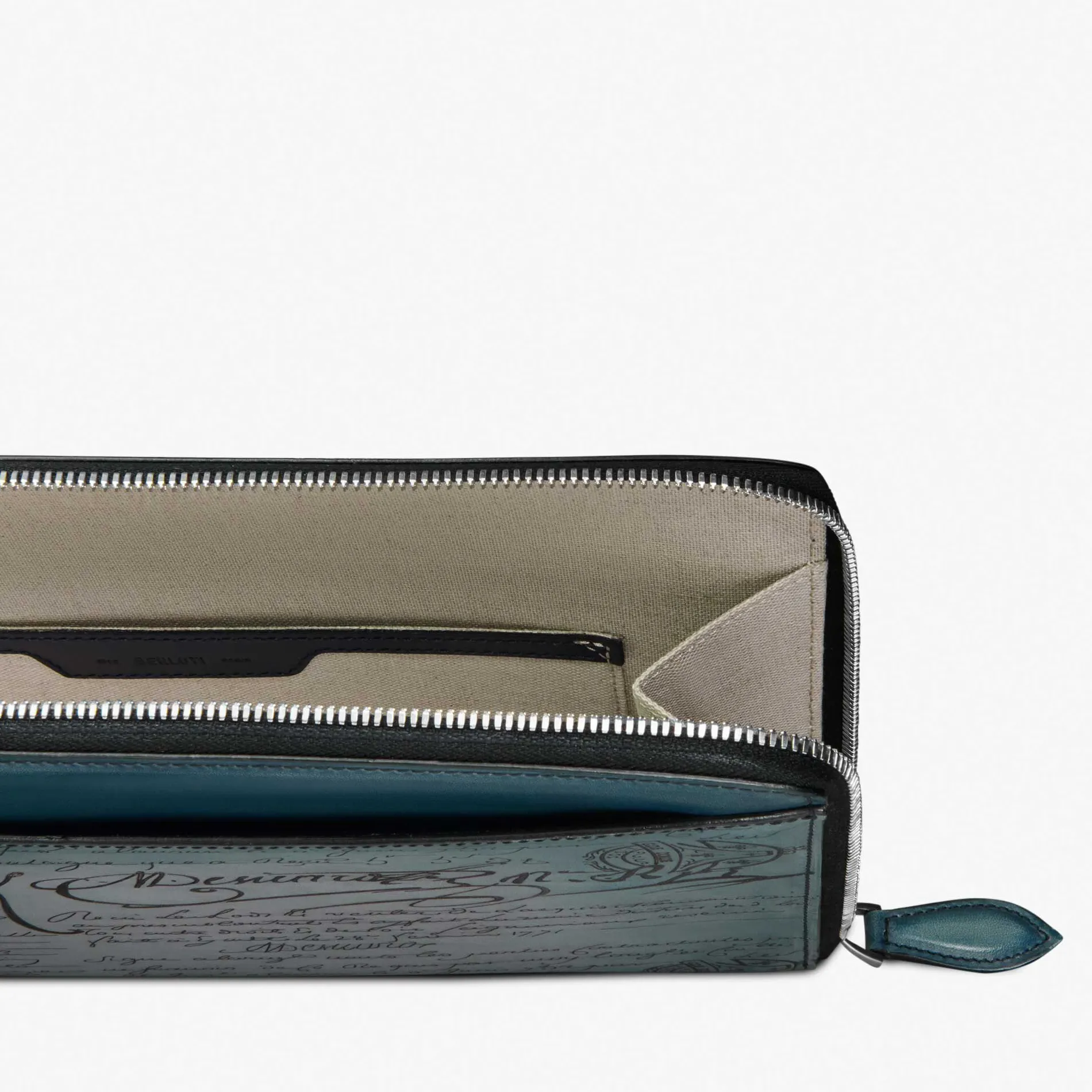 Berluti Pochette Nino GM En Cuir Scritto Swipe | Pochettes