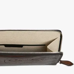 Berluti Pochette Nino Gm En Cuir Scritto | Pochettes