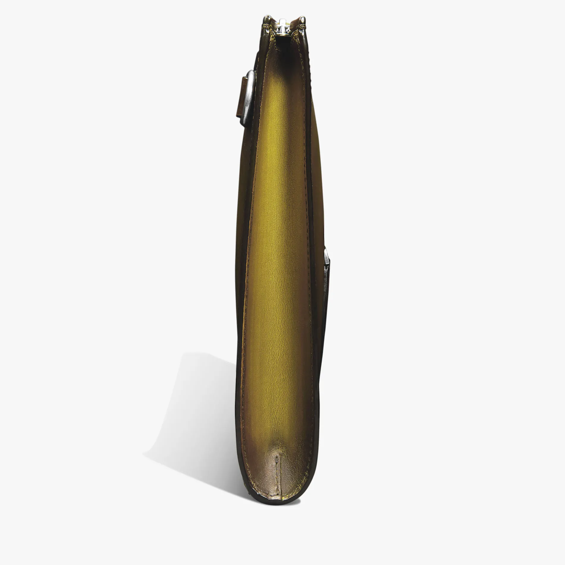 Berluti Pochette Nino Tgm En Cuir Scritto | Pochettes