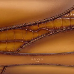 Berluti Pochette Tersio en cuir et cuir d'alligator | Pochettes