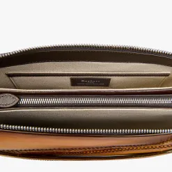 Berluti Pochette Tersio en cuir et cuir d'alligator | Pochettes