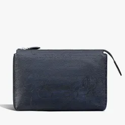 Berluti Pochette Tersio En Cuir Scritto | Pochettes