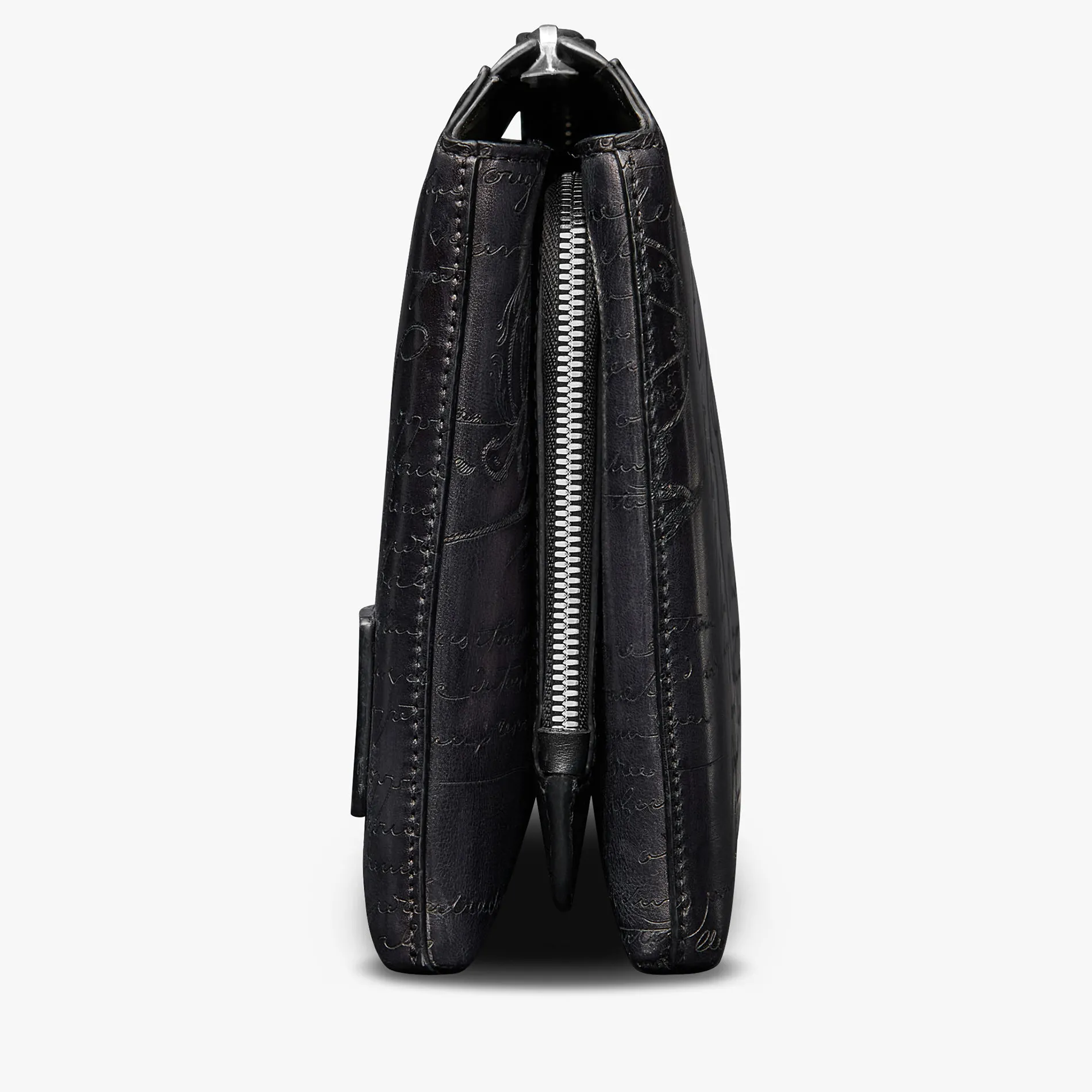 Berluti Pochette Zipp&eacute;e Tersio En Cuir Scritto | Pochettes | Portefeuilles