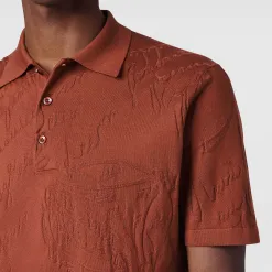 Berluti Polo avec Jacquard Scritto Diagonal | Polos & T-shirts