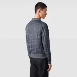 Berluti Polo L&eacute;ger avec Jacquard Scritto | Polos & T-shirts