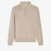 Berluti Polo Manches Longues L&eacute;ger En Laine Avec Jacquard Scritto | Polos & T-shirts