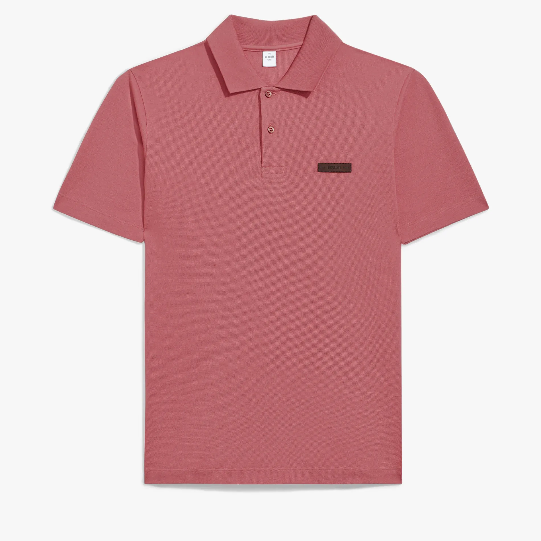 Berluti Polo Piqué avec Détail en Cuir | Polos & T-shirts