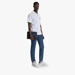 Berluti Polo Piqu&eacute; Avec D&eacute;tail En Cuir | Polos & T-shirts