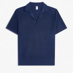 Berluti Polo Piqu&eacute; Scritto En Coton Et Soie | Polos & T-shirts