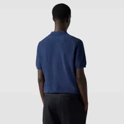 Berluti Polo Piqu&eacute; Scritto En Coton Et Soie | Polos & T-shirts