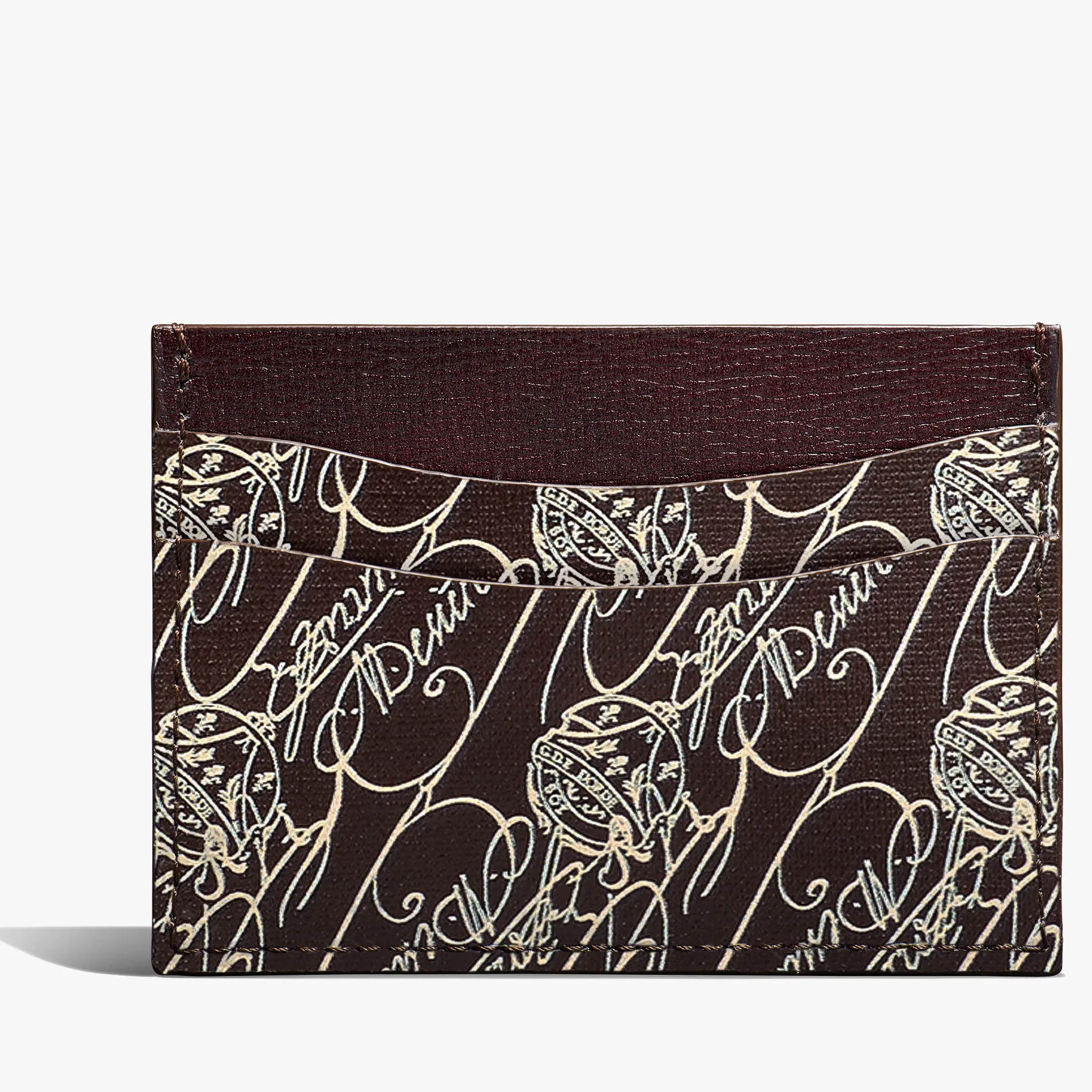 Berluti Porte-Cartes Bambou En Toile Marbeuf | Porte-cartes