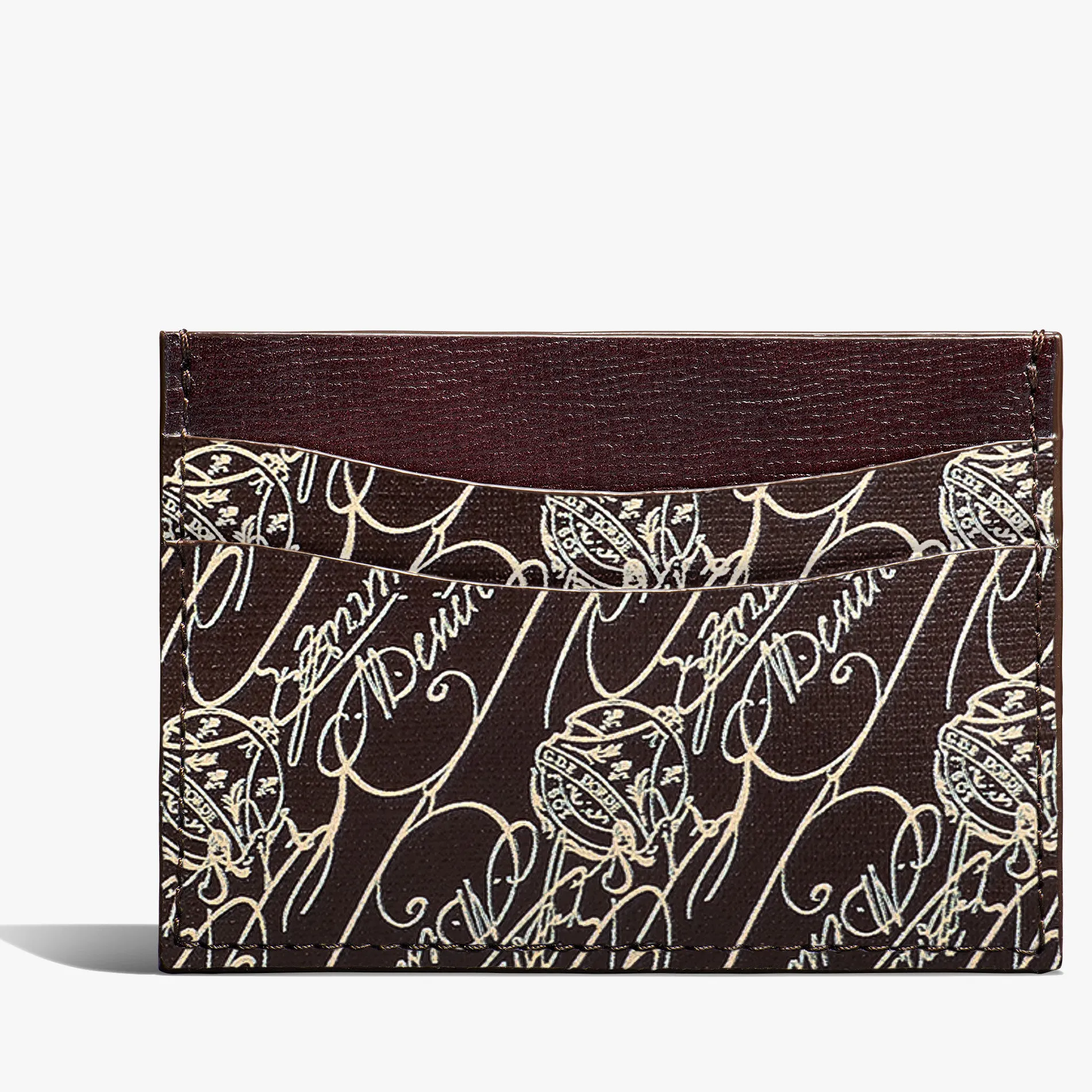 Berluti Porte-Cartes Bambou En Toile Marbeuf | Porte-cartes