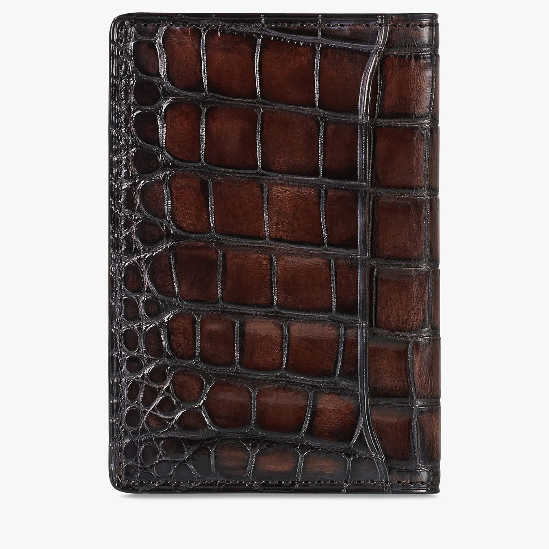 Berluti Porte-Cartes Jagua En Cuir D'Alligator | Porte-cartes