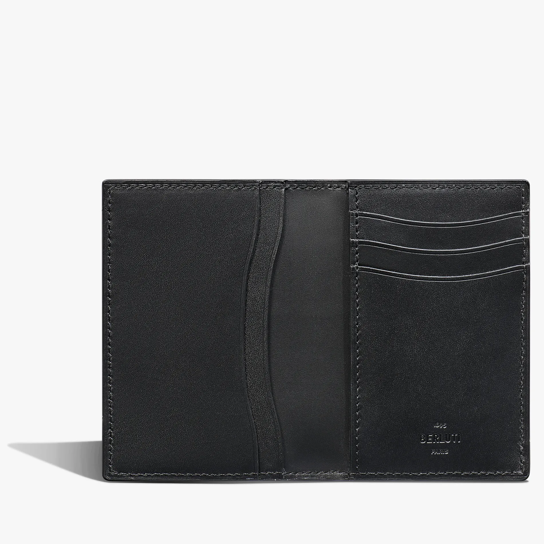 Berluti Porte-Cartes Jagua En Cuir Scritto Swipe | Portefeuilles | Porte-cartes