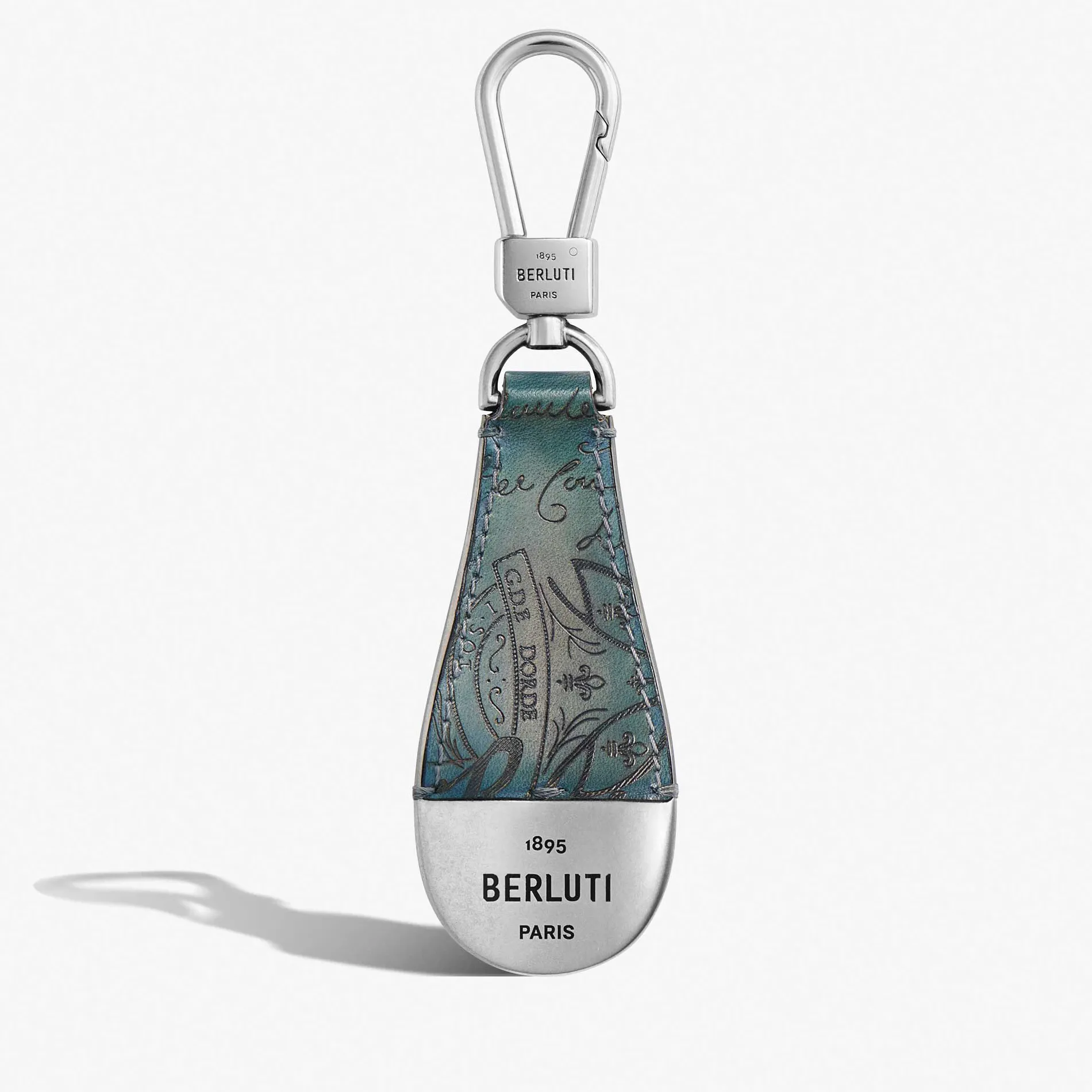 Berluti Porte-Clés Shoehorn En Cuir Scritto | Porte-clés