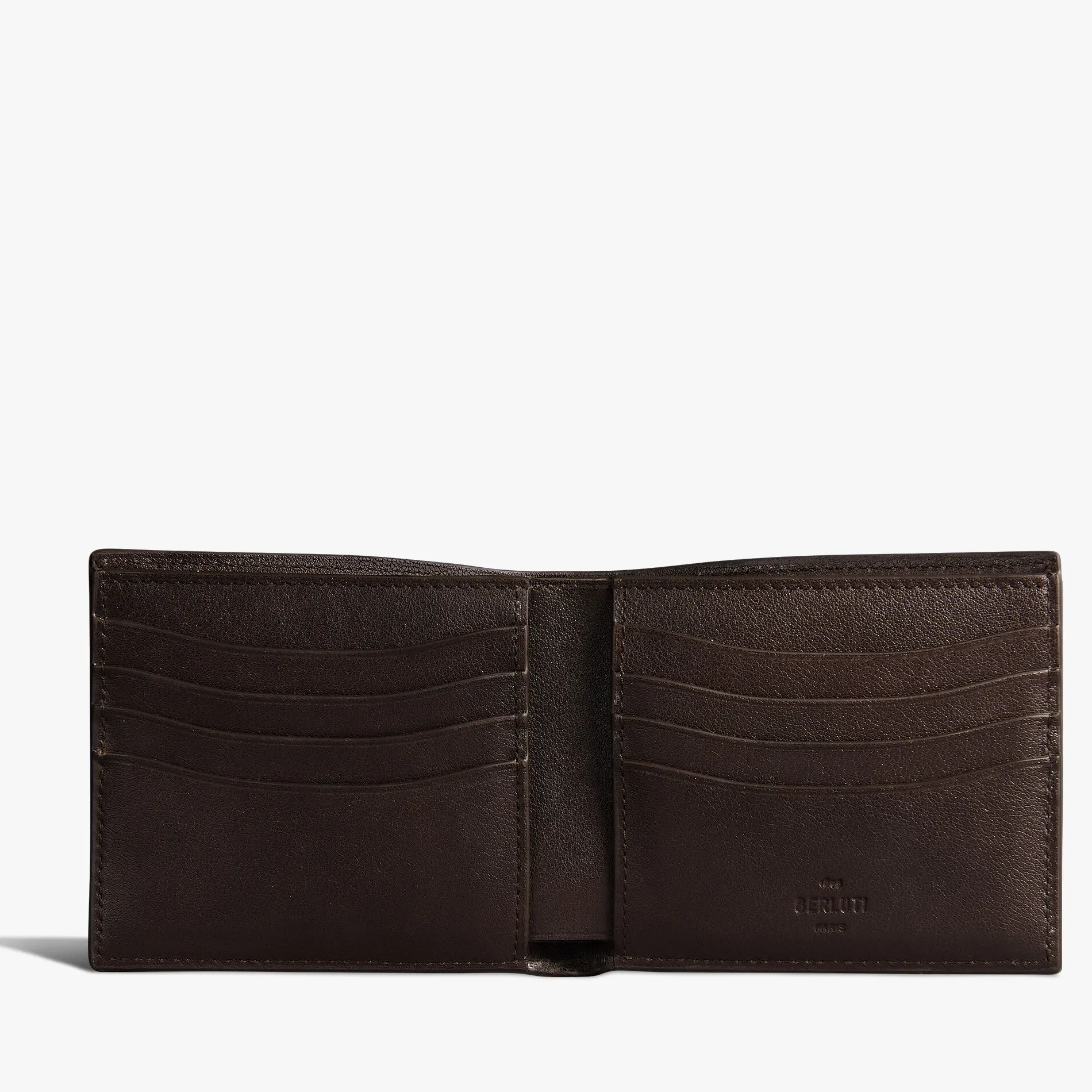 Berluti Portefeuille Compact Makore En Cuir Scritto | Portefeuilles