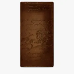 Berluti Portefeuille Espace En Cuir Scritto | Portefeuilles