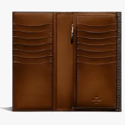 Berluti Portefeuille Long Badi En Cuir | Portefeuilles