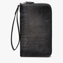 Berluti Portefeuille Long Tali en Cuir Scritto | Portefeuilles