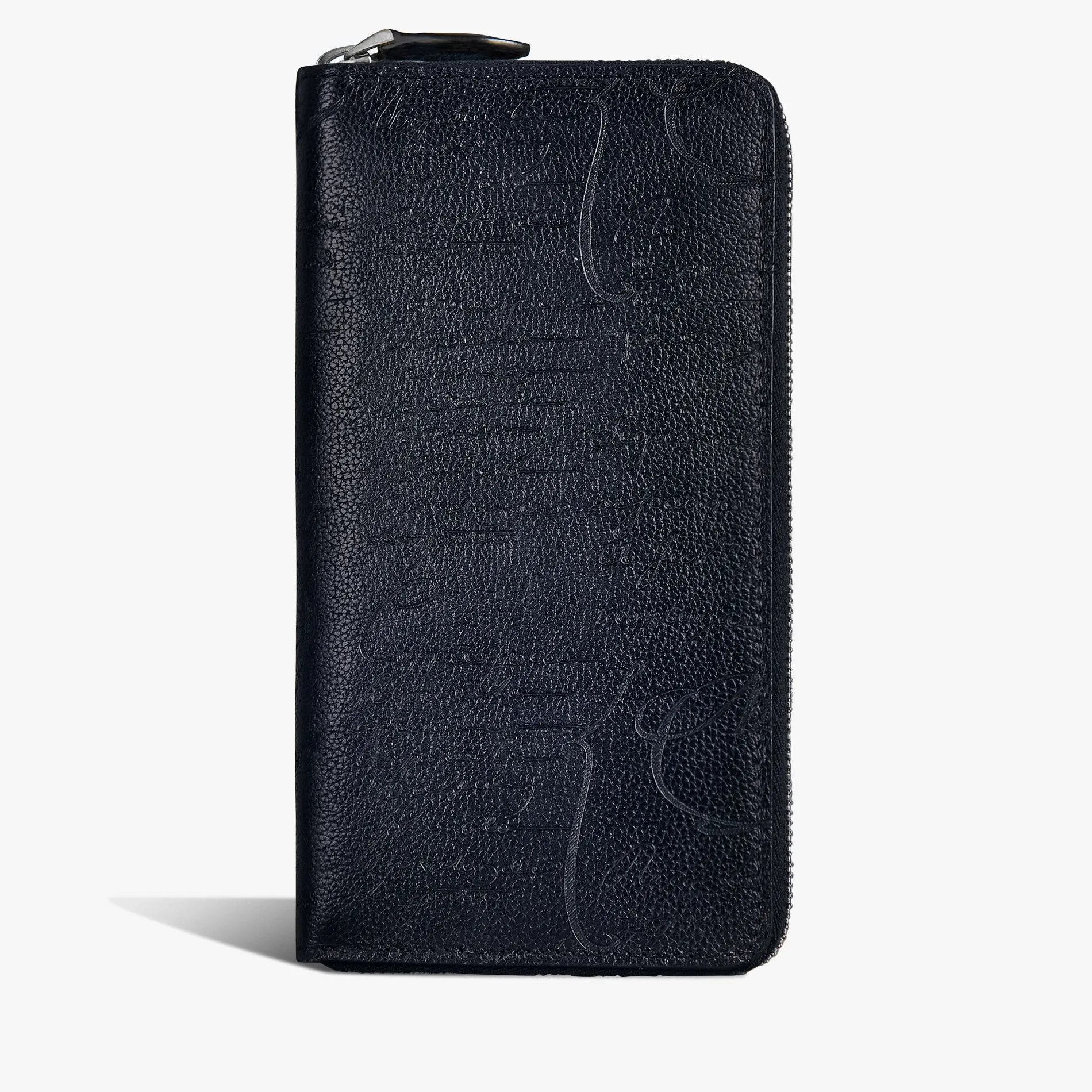 Berluti Portefeuille Long Zipp&eacute; Itauba En Cuir Scritto | Portefeuilles