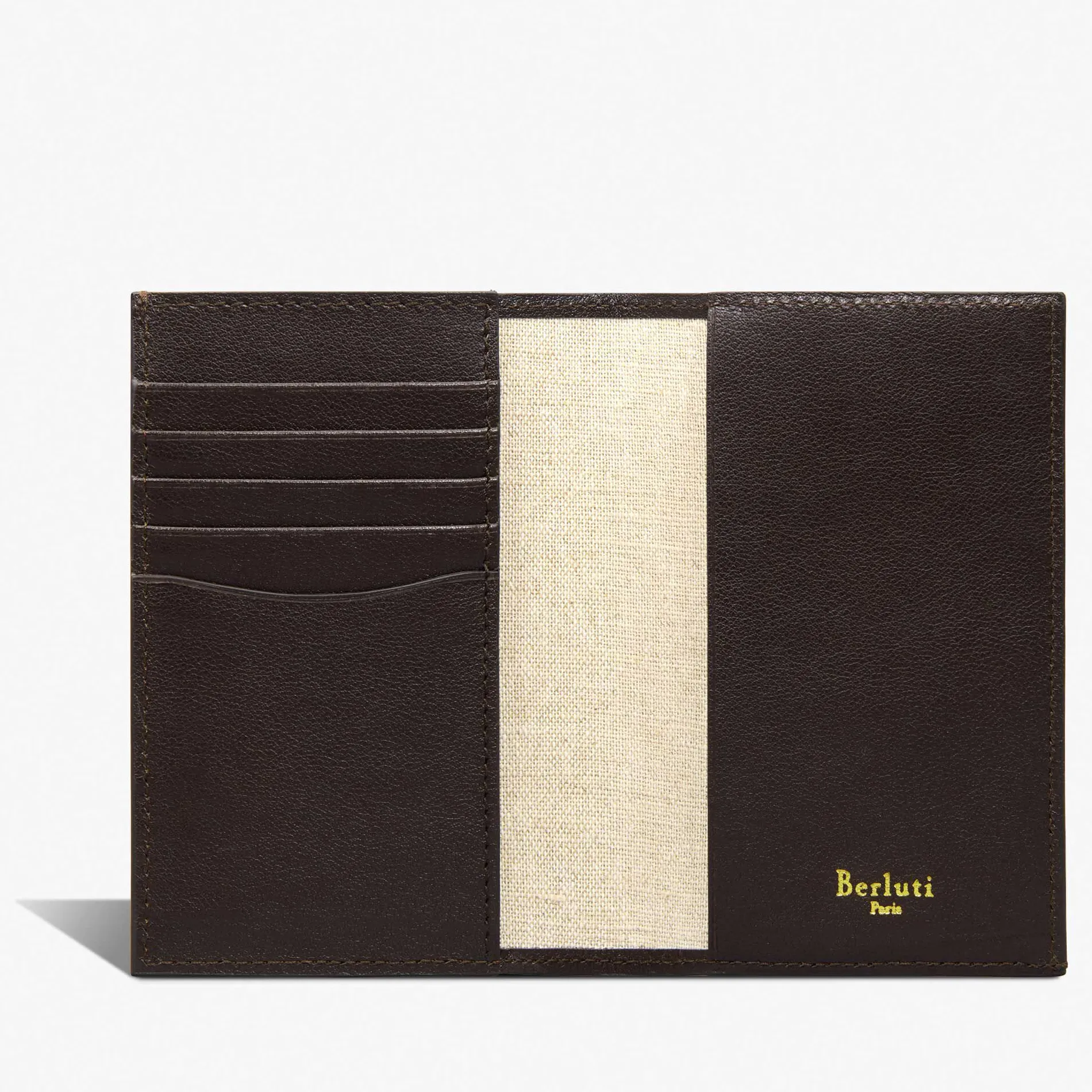 Berluti Porte-Passeport Escale En Toile Marbeuf | Housses & Étuis