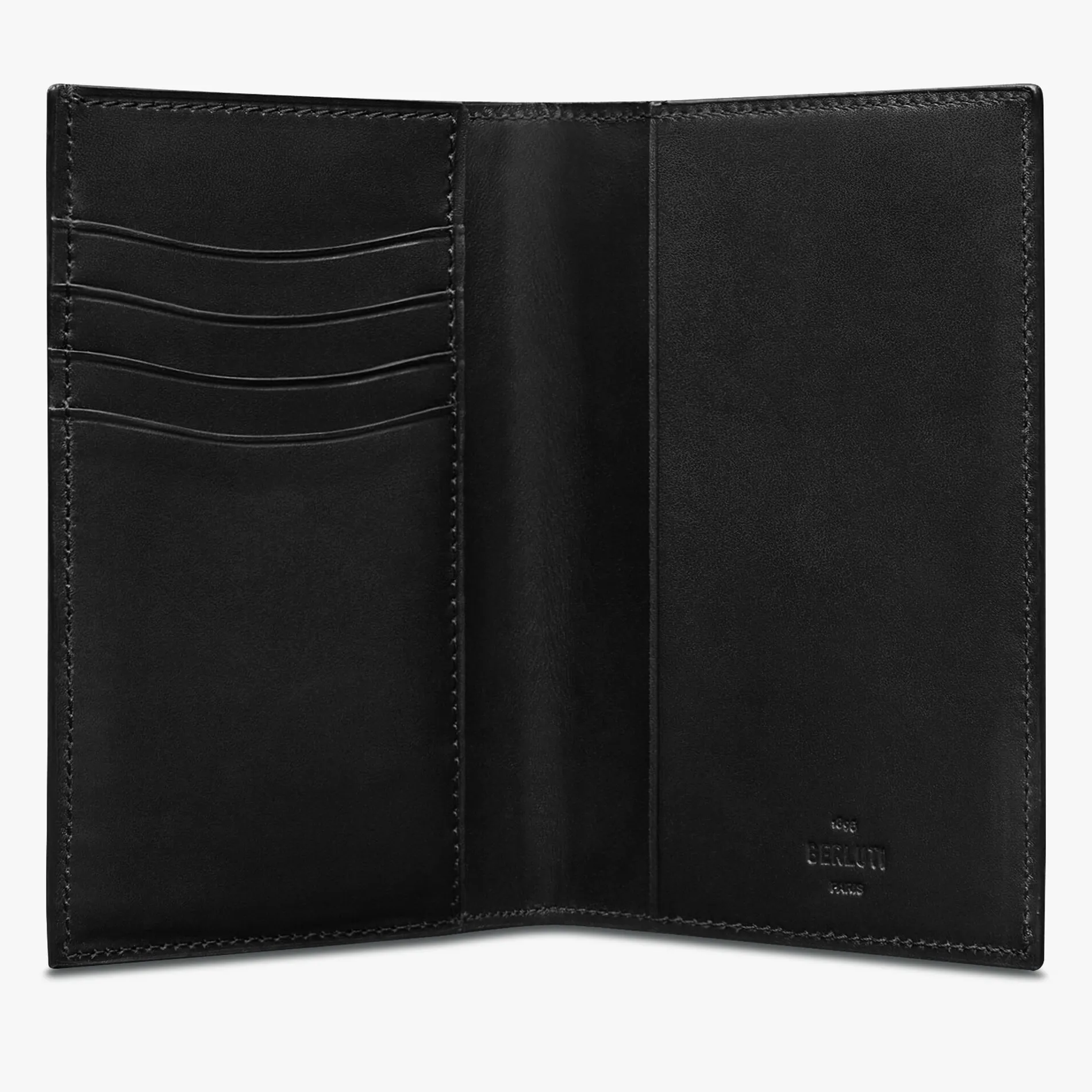 Berluti Porte-Passeport Escale En Cuir Scritto Swipe | Housses & Étuis