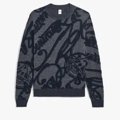 Berluti Pull Avec Jacquard Scritto Marbeuf | Maille & Sweatshirts
