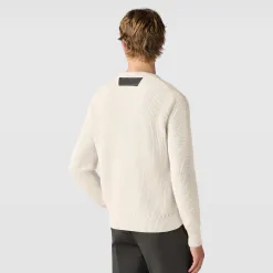 Berluti Pull Col V En C&ocirc;tes Anglaises En Coton Et Soie | Maille & Sweatshirts