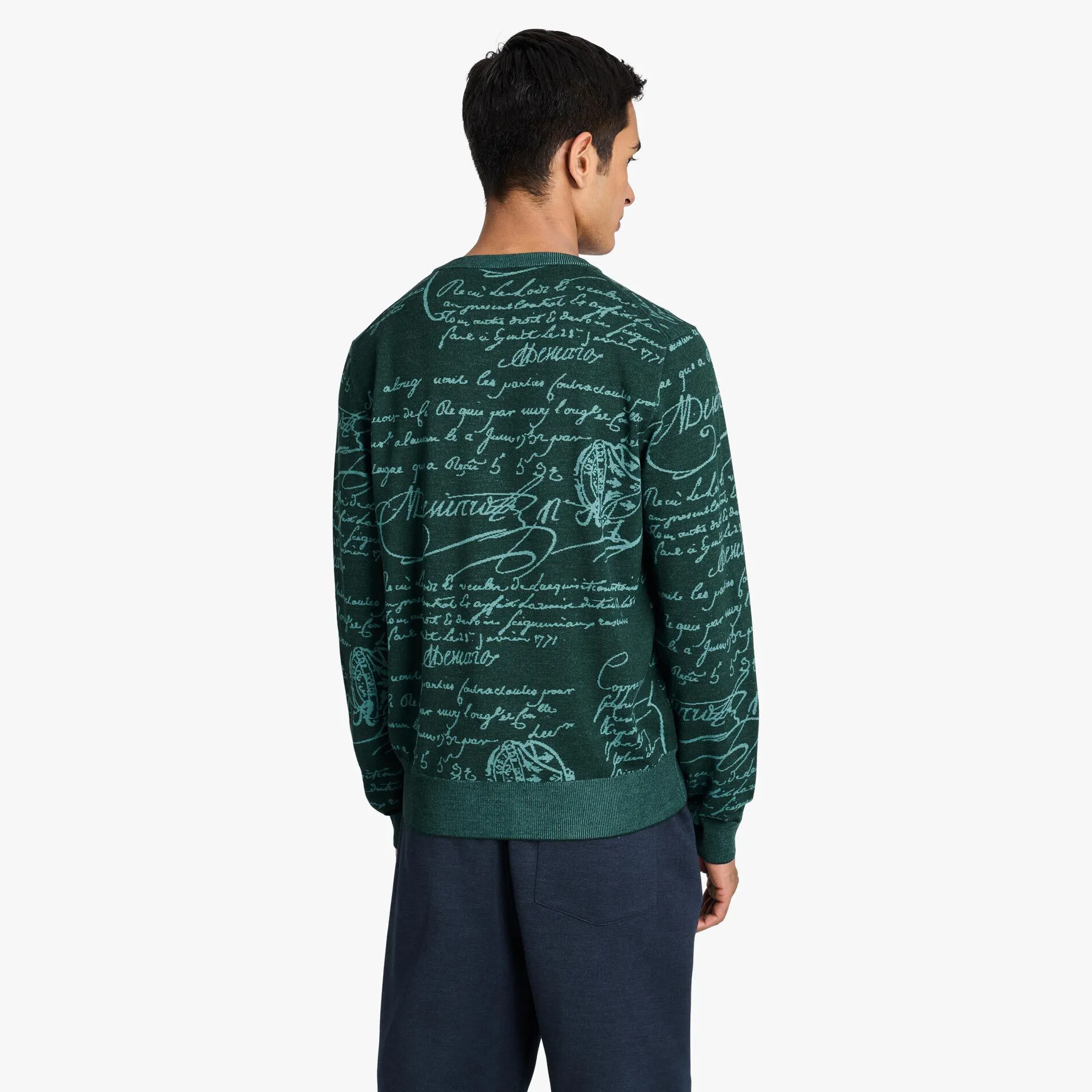 Berluti Pull En Laine Scritto | Maille & Sweatshirts