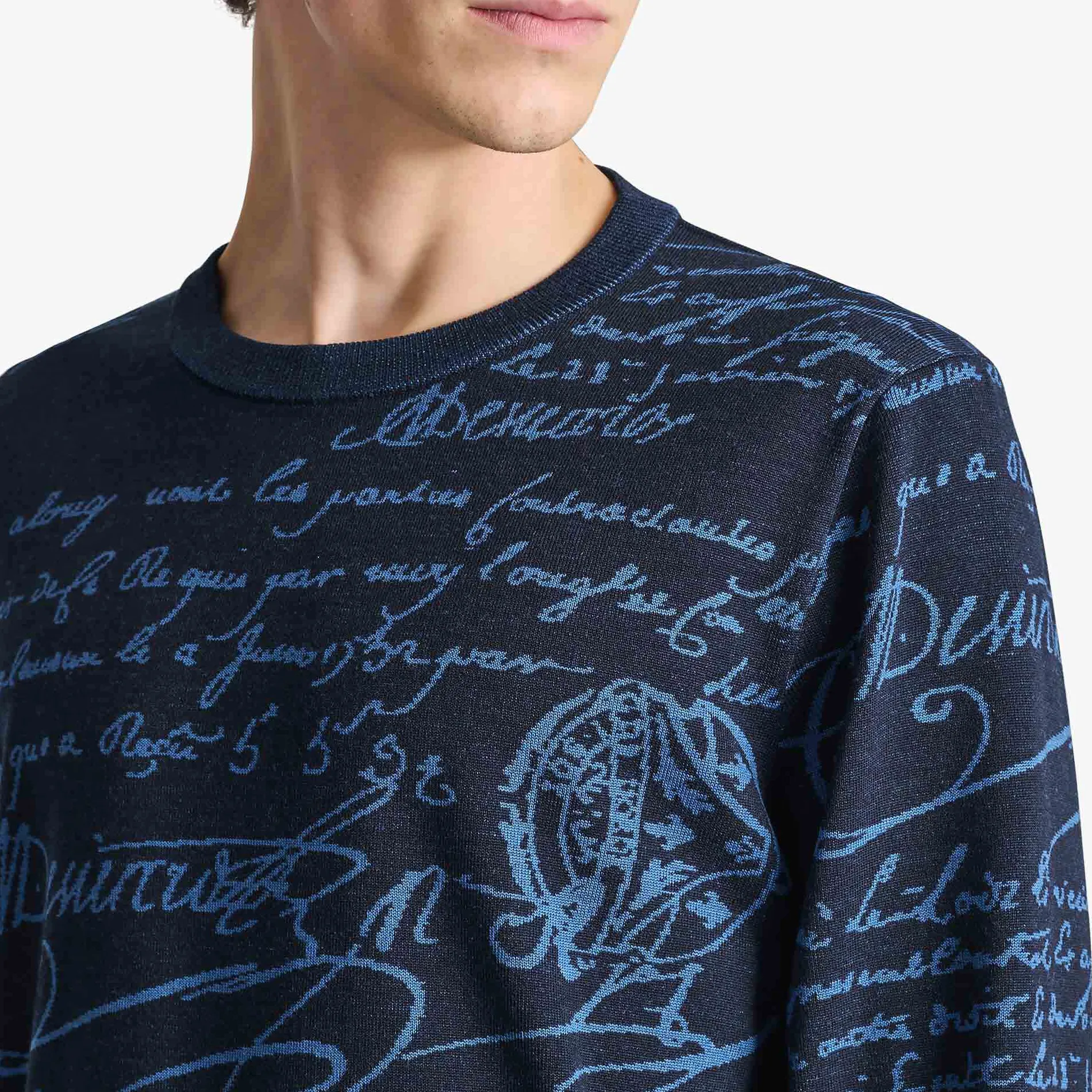Berluti Pull En Laine Scritto | Maille & Sweatshirts