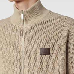Berluti Pull Zipp&eacute; en Laine et Cachemire | Maille & Sweatshirts