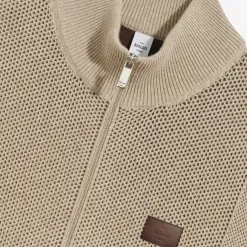 Berluti Pull Zipp&eacute; en Laine et Cachemire | Maille & Sweatshirts