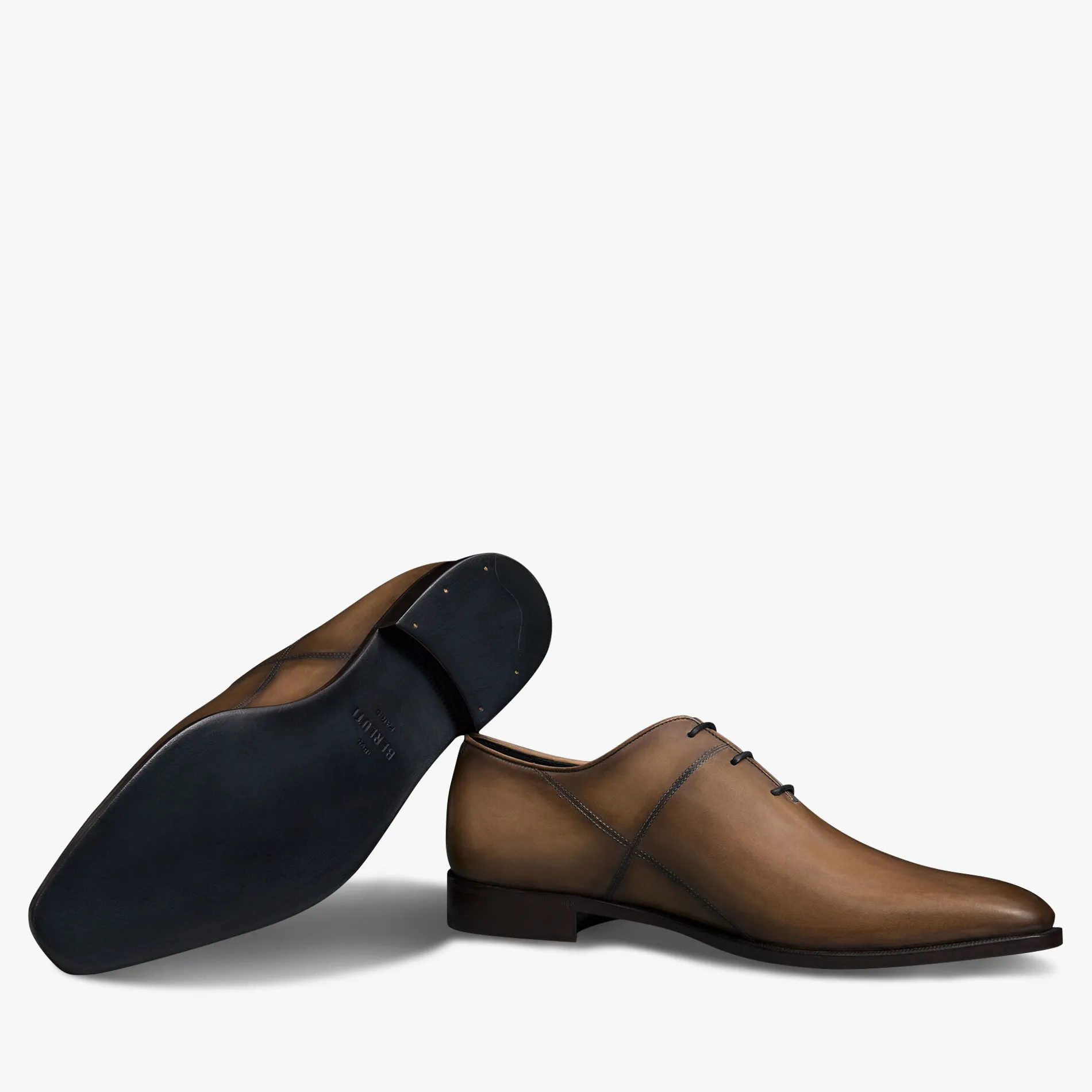 Berluti Richelieu Alessandro D&eacute;mesure Patchwork En Cuir Scritto | Richelieus & Derbies