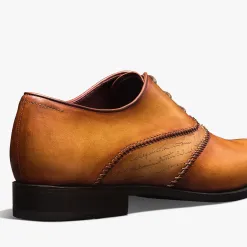 Berluti Richelieu Rapi&eacute;c&eacute;-Repris&eacute; en cuir Scritto | Richelieus & Derbies