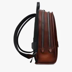 Berluti Sac A Dos Working Day En Cuir Scritto | Sacs À Dos