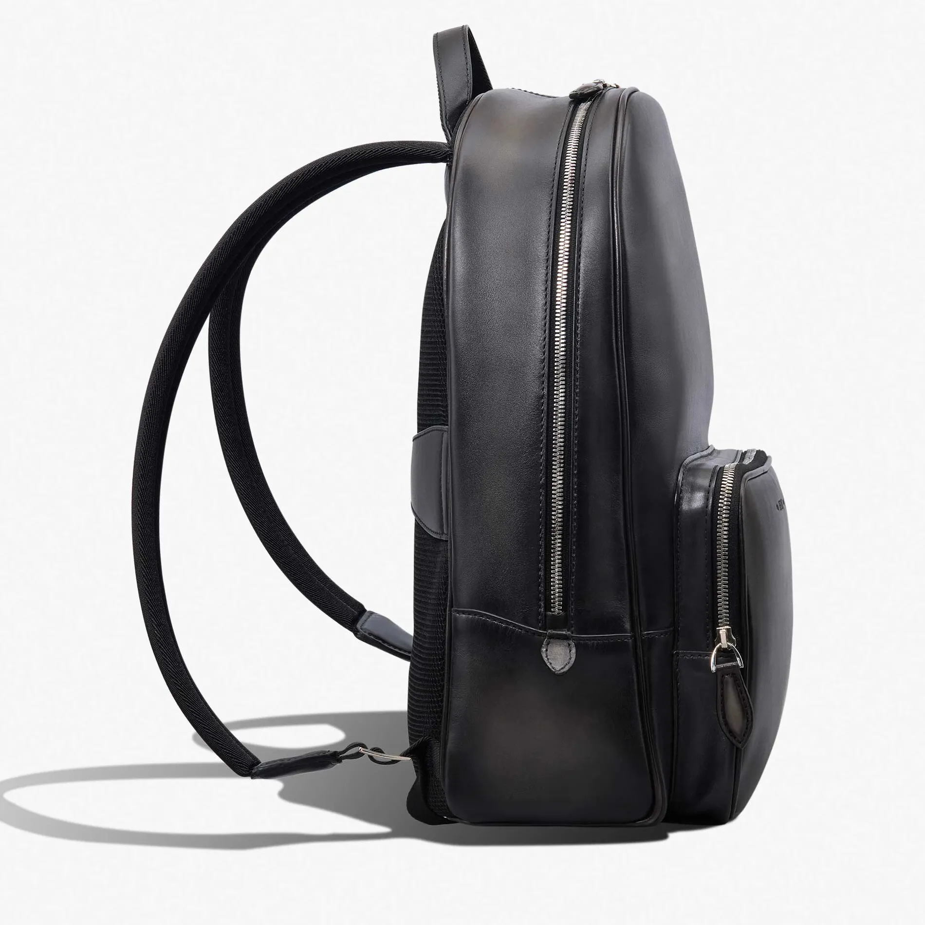 Berluti Sac &Agrave; Dos Time Off En Cuir Scritto Swipe | Sacs À Dos