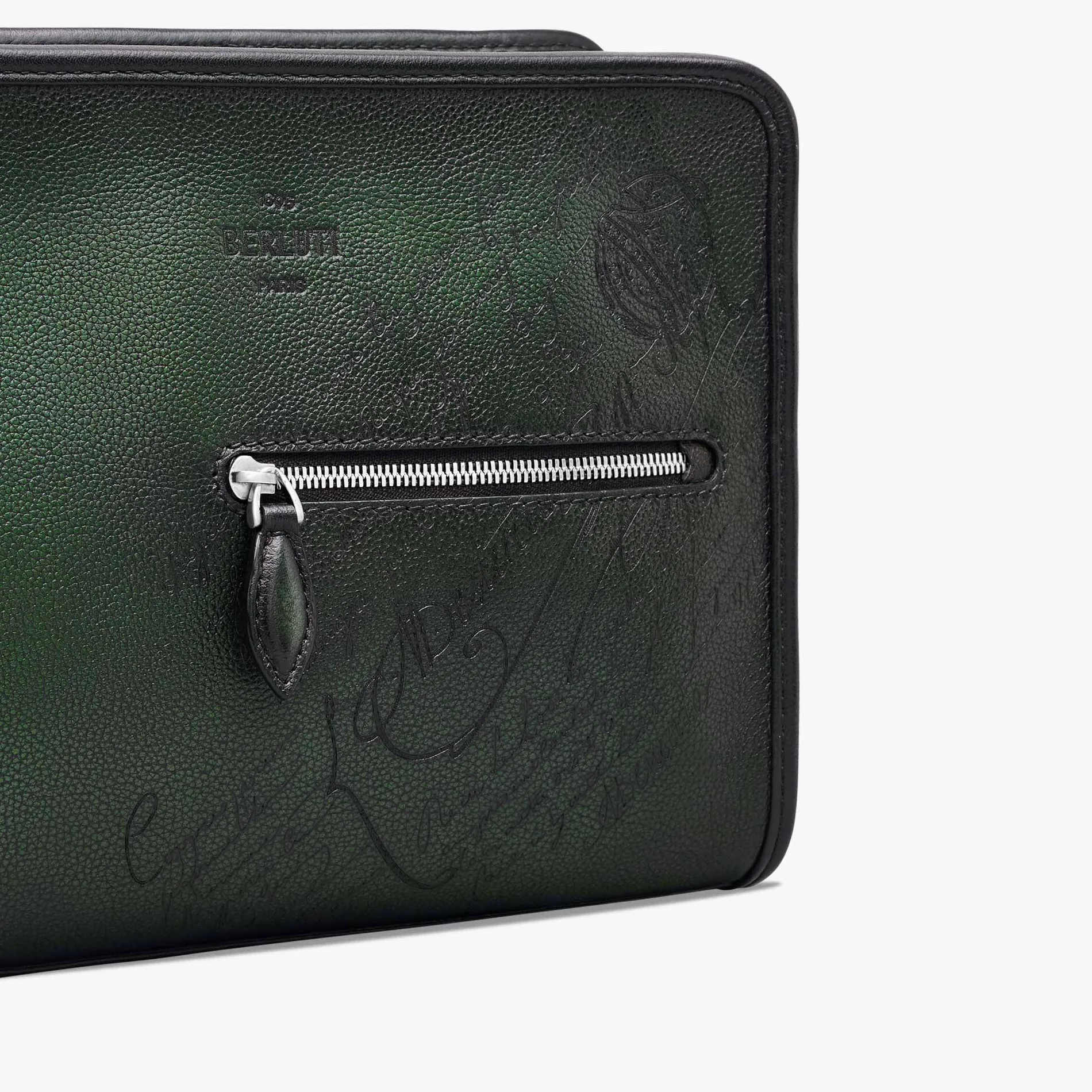 Berluti Sac Bandouli&egrave;re Journalier En Cuir Scritto | Sacs Bandoulière