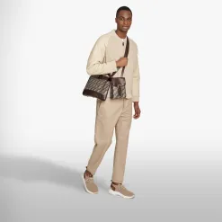 Berluti Sac Bandouli&egrave;re Musette En Toile Marbeuf | Sacs Bandoulière
