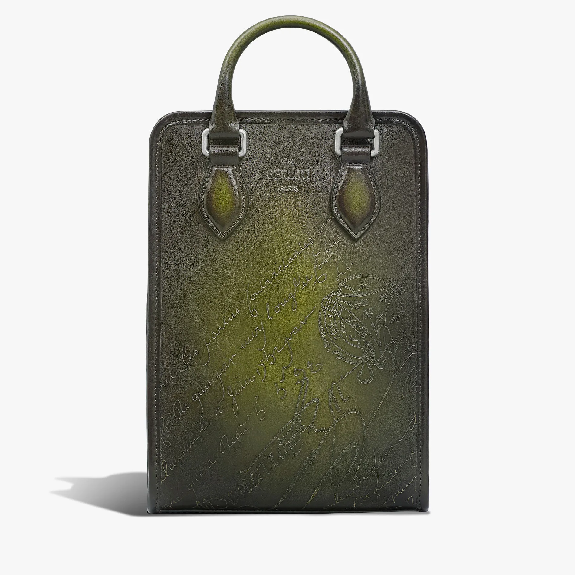 Berluti Sac Bandouli&egrave;re Premier Jour Gulliver En Cuir Scritto | Sacs Bandoulière | Sacs À Dos