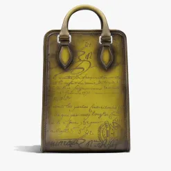 Berluti Sac Bandoulière Premier Jour Gulliver En Cuir Scritto | Sacs Bandoulière | Sacs À Dos