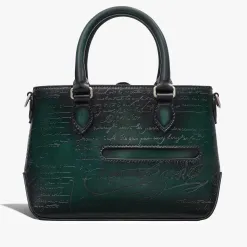 Berluti Sac Bandoulière Toujours Gulliver En Cuir Scritto | Sacs Bandoulière