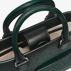 Berluti Sac Bandouli&egrave;re Toujours Gulliver En Cuir Scritto | Sacs Bandoulière