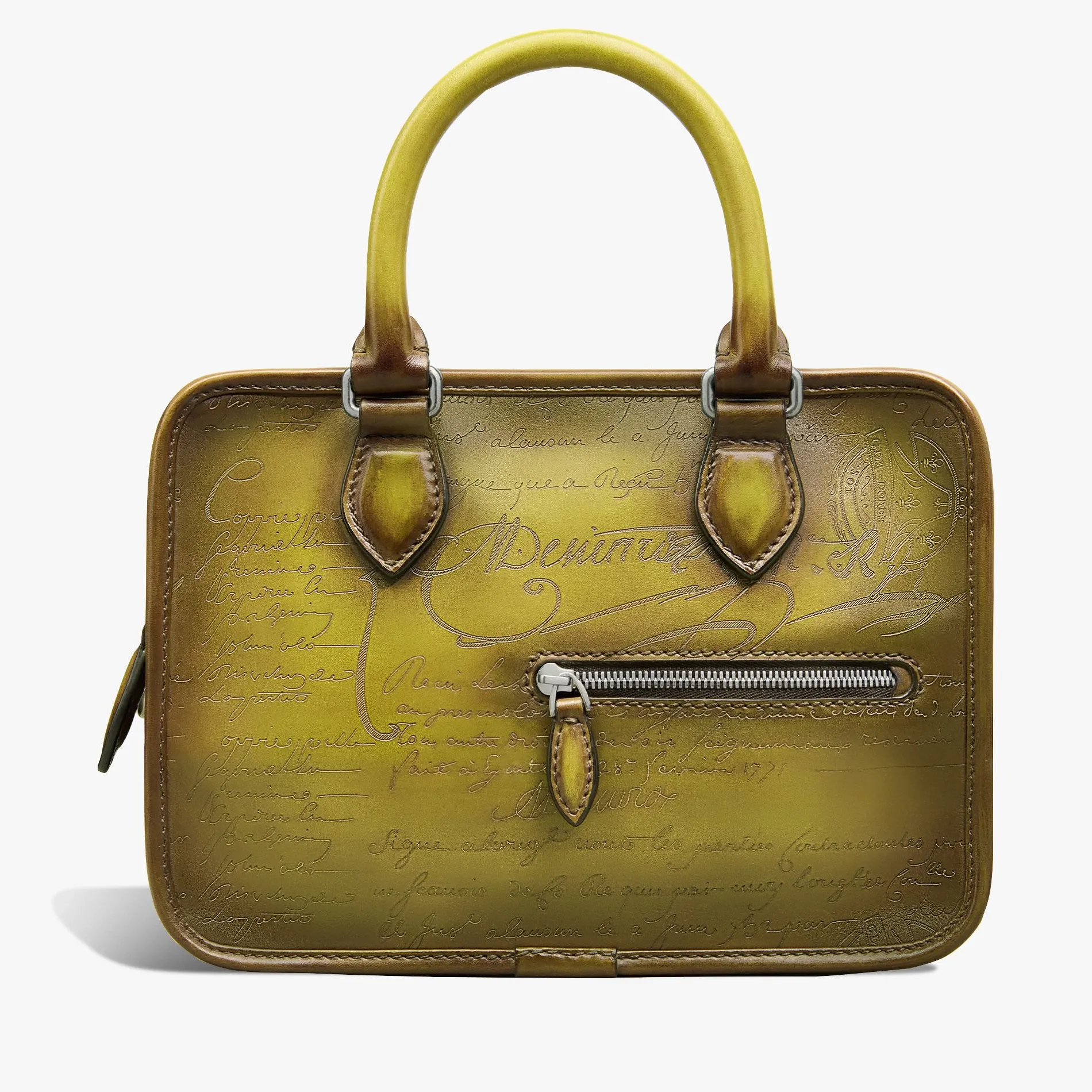 Berluti Sac Bandoulière Un Jour Gulliver En Cuir Scritto | Sacs Bandoulière | Pochettes