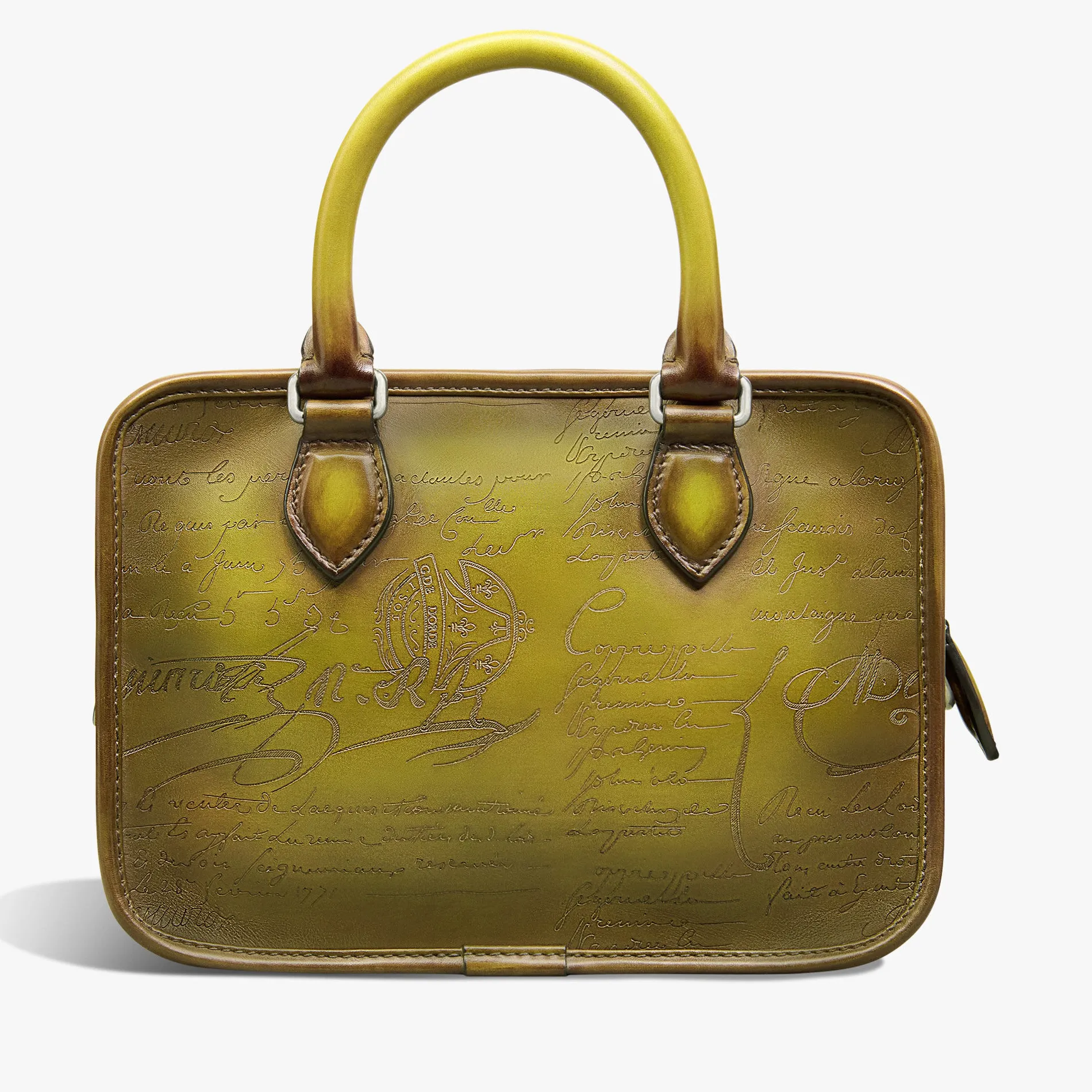Berluti Sac Bandouli&egrave;re Un Jour Gulliver En Cuir Scritto | Sacs Bandoulière | Pochettes