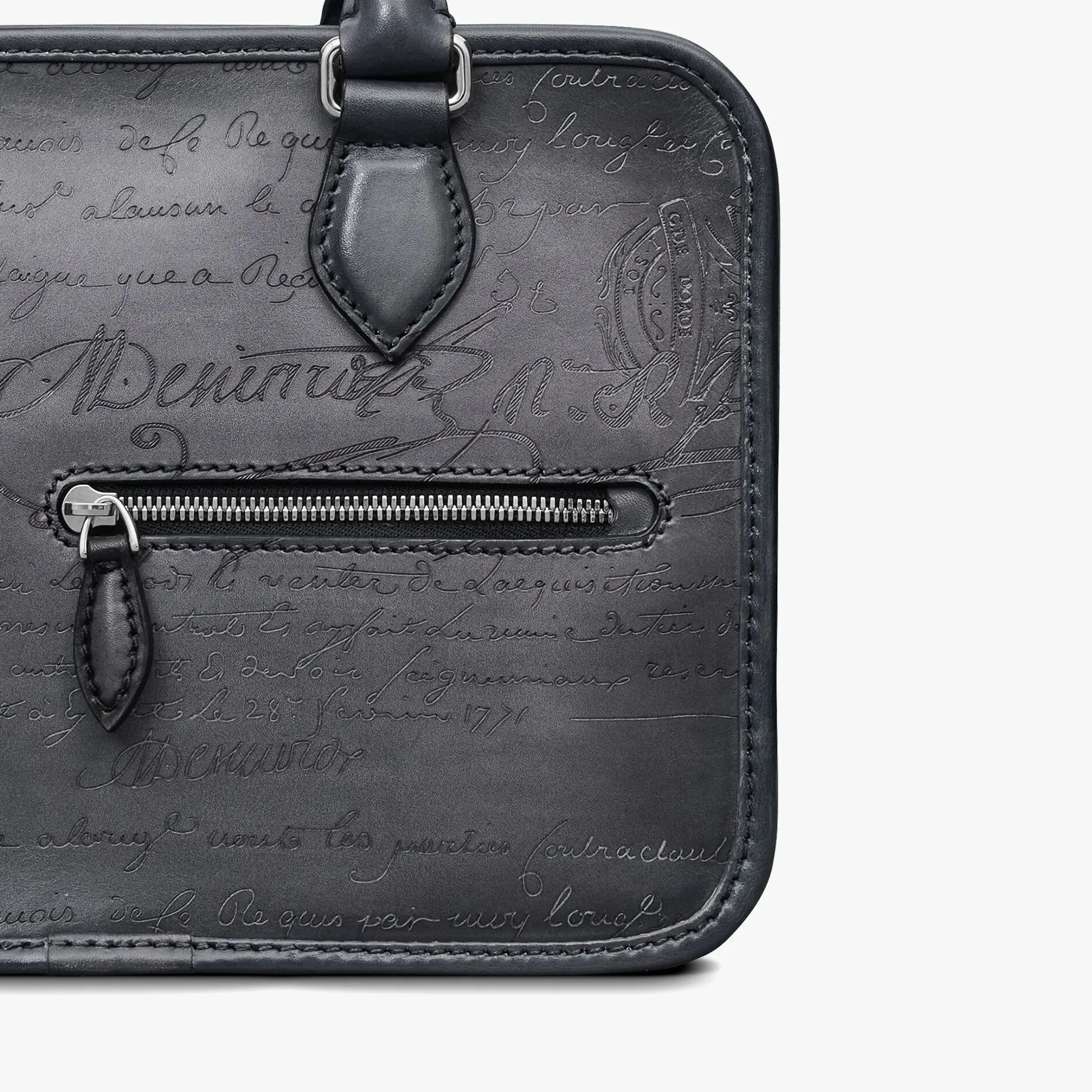 Berluti Sac Bandouli&egrave;re Un Jour Gulliver En Cuir Scritto | Sacs Bandoulière | Pochettes