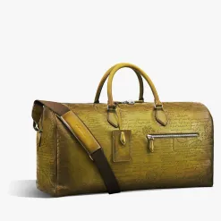 Berluti Sac De Voyage Jour Off GM En Cuir Scritto | Sacs De Voyage